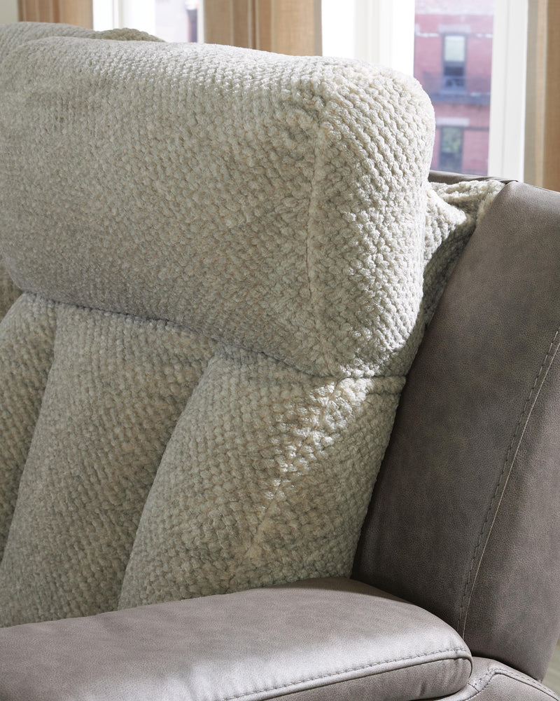 WhipLash Power Reclining Loveseat with Console
