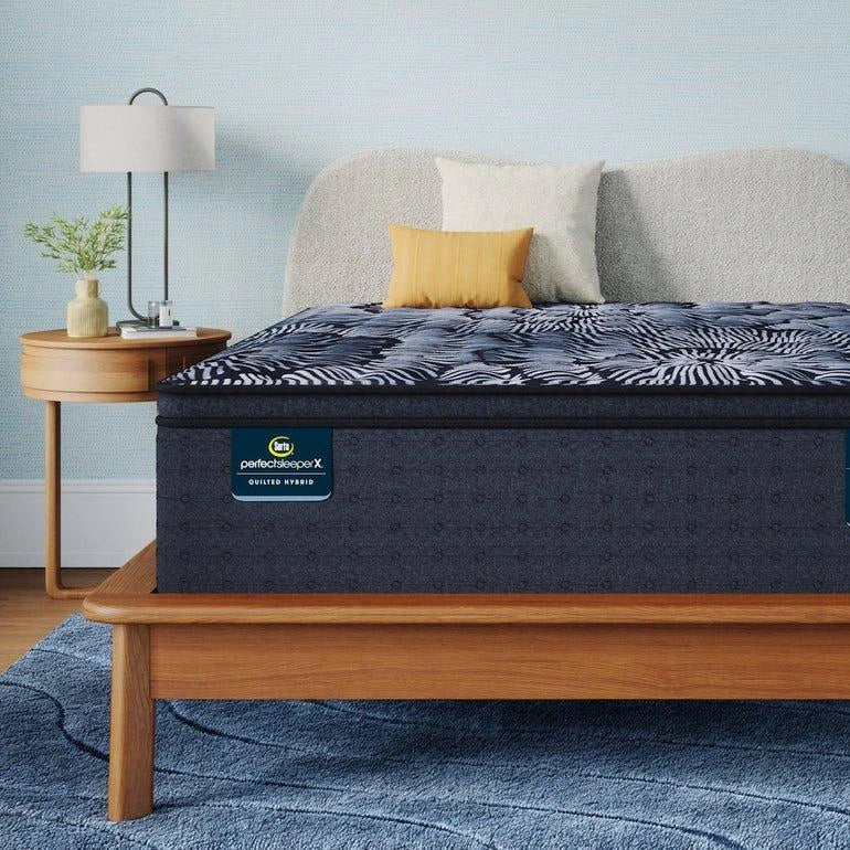 Serta Perfect Sleeper X Quilted Hybrid Mattress Lexton Medium Pillow Top