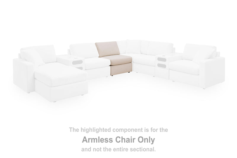 Modmax Balanced Sectional with Audio and Storage Consoles