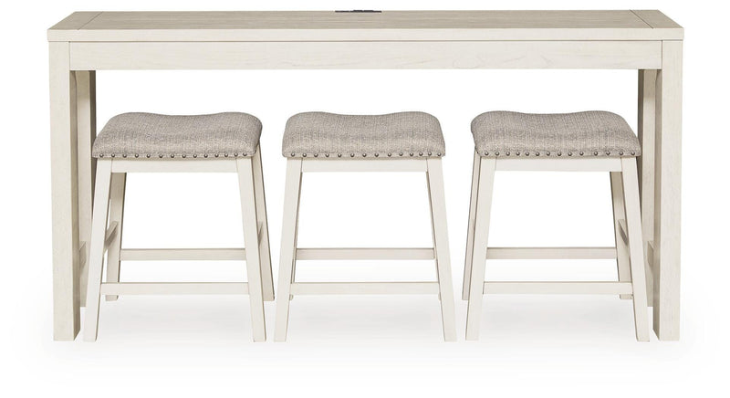 Robbinsdale Counter Height Dining Table and 3 Barstools Set